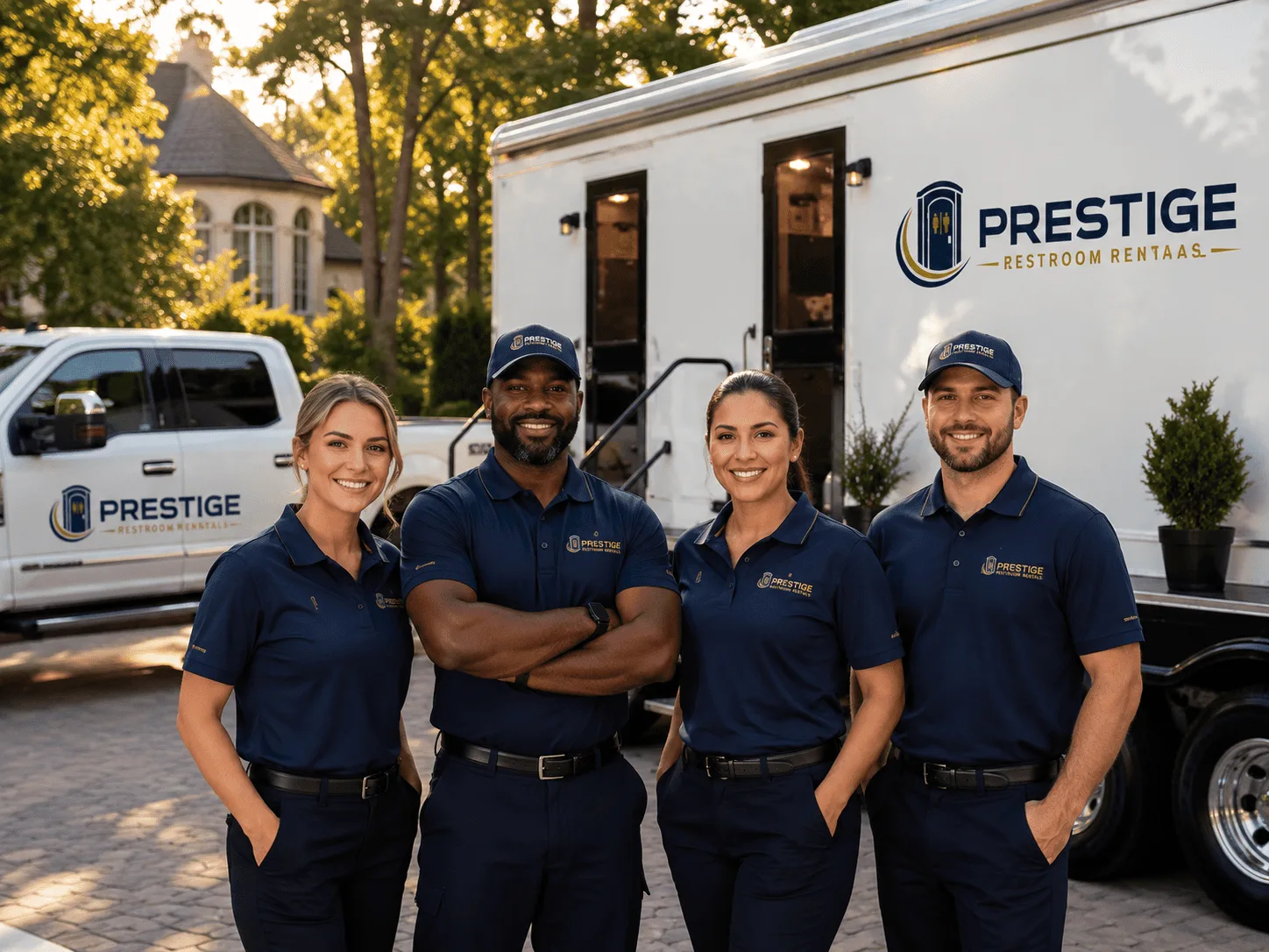 Trusted Luxury Portable Restrooms company in Sidney, IL